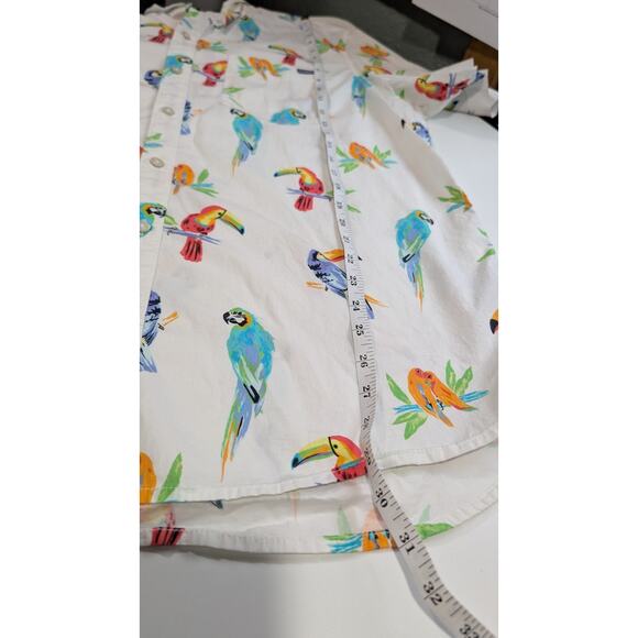 Chubbies Shirt Mens XL Dude Wheres my Macaw Casual Button Down - Picture 8 of 9